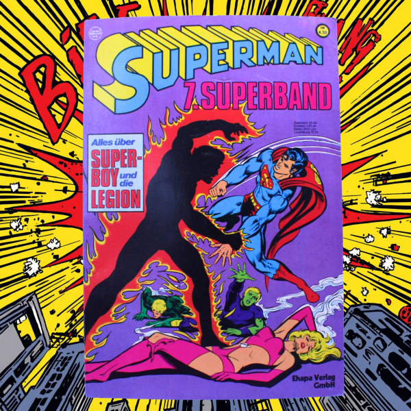Superman 7. Superband 1978 Ehapa Legion der Superhelden | Hoppla-Stuff